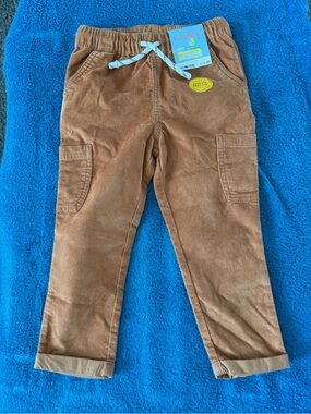 Cat & Jack Brown Corduroy Cargo Jogger Pants